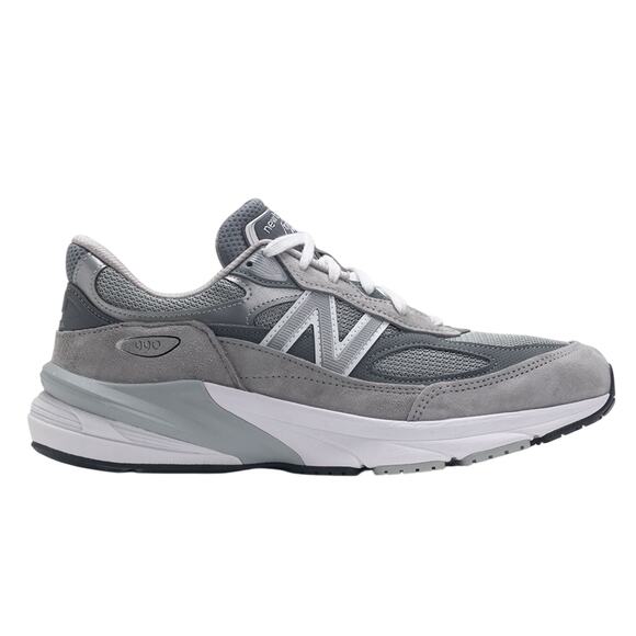 New Balance Mens Classics 990v6 Sneakers US 8 M Grey Suede Made in USA NIB - Picture 2 of 11